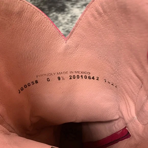 Junk Gypsy by Lane Limited Edition Nighthawk in Pink 9.5B - Picture 8 of 8